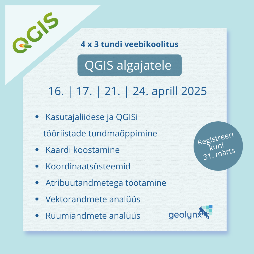 QGIS koolitus